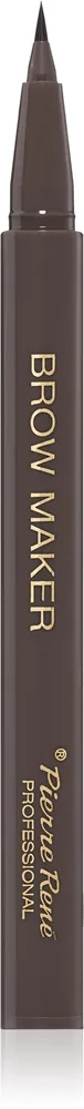 Pierre Rene Professional Brow Maker - Точный карандаш для бровей оттенок Dark Brown, 0 g