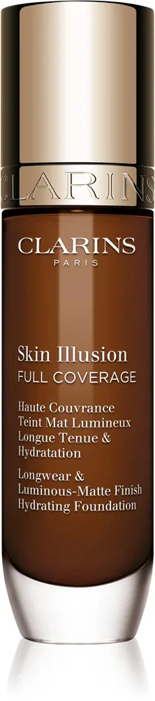 Clarins Skin Illusion Hydrating Foundation - Тональная основа с высокой степенью покрытия, 30 мл, оттенок 119.5C