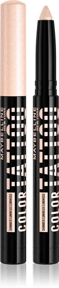 MAYBELLINE NEW YORK Color Tattoo 24 HR - Тени для век и карандаш для глаз, 1 г, оттенок 10 I am Shining