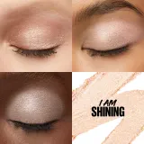 MAYBELLINE NEW YORK Color Tattoo 24 HR - Тени для век и карандаш для глаз, 1 г, оттенок 10 I am Shining — фото 4