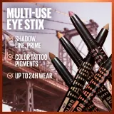 MAYBELLINE NEW YORK Color Tattoo 24 HR - Тени для век и карандаш для глаз, 1 г, оттенок I am spicy — фото 5