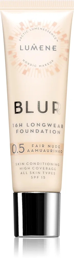 Lumene Blur 16h Longwear - Тональная основа: долговременный 16H подклад оттенок 0,5 Fair Nude (Neutral), 30 ml