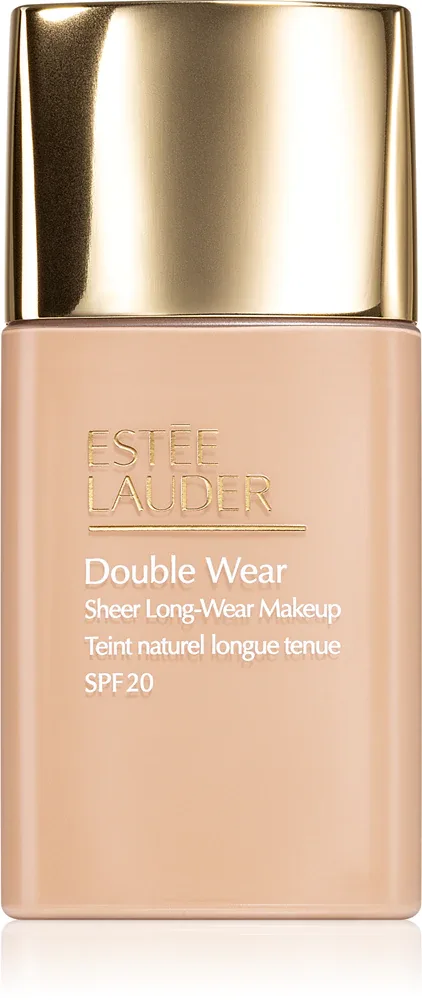Estee Lauder Double Wear Sheer Long-Wear Makeup SPF 20 - Легкий матирующий тональный флюид SPF 20, 30 мл, оттенок 2N1 Desert Beige