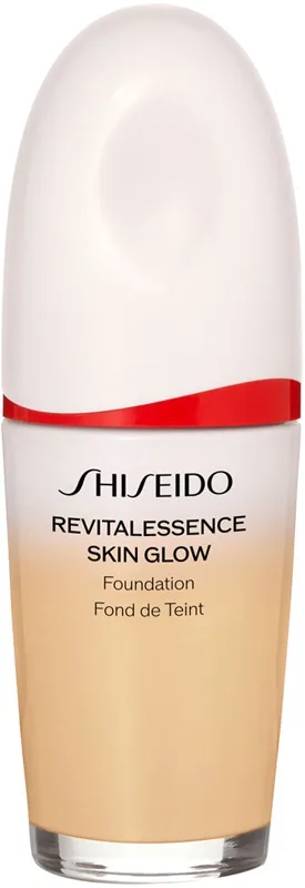 Shiseido Revitalessence Skin Glow Foundation - Легкое тональное средство с эффектом сияния SPF 30 оттенок Shell, 30 ml