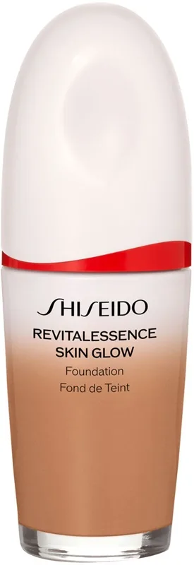 Shiseido Revitalessence Skin Glow Foundation - Легкое тональное средство с эффектом сияния SPF 30 оттенок Sunstone, 30 ml