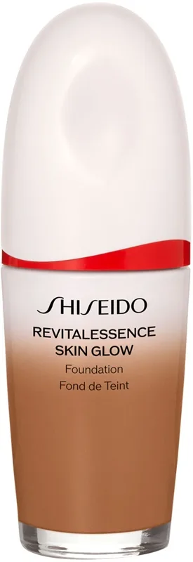 Shiseido Revitalessence Skin Glow Foundation - Легкое тональное средство с эффектом сияния SPF 30 оттенок Cedar, 30 ml