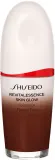 Shiseido Revitalessence Skin Glow Foundation - Легкое тональное средство с эффектом сияния SPF 30, 30 мл, оттенок Mahogany — фото 1