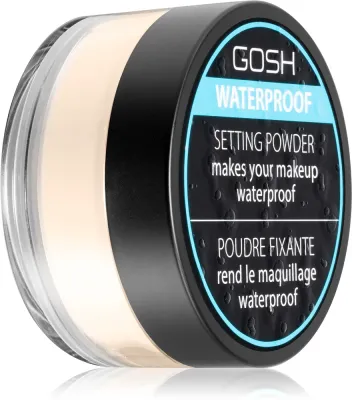 Gosh Waterproof Setting Powder - Водостойкая пудра для фиксации оттенок 001 Transparent, 7 г