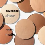 Clinique Stay-Matte Sheer Pressed Powder - Матирующая пудра для жирной кожи оттенок 04 Stay Honey, 7 g — фото 2
