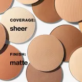 Clinique Stay-Matte Sheer Pressed Powder - Матирующая пудра для жирной кожи, 7 г, оттенок 101 Invisible Matte — фото 2