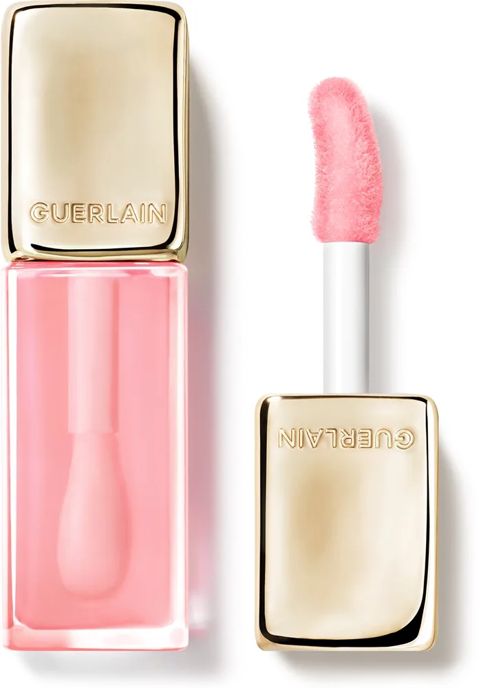 GUERLAIN KissKiss Bee Glow Oil - Блеск для губ с медом оттенок 258 Rose Glow, 9 ml