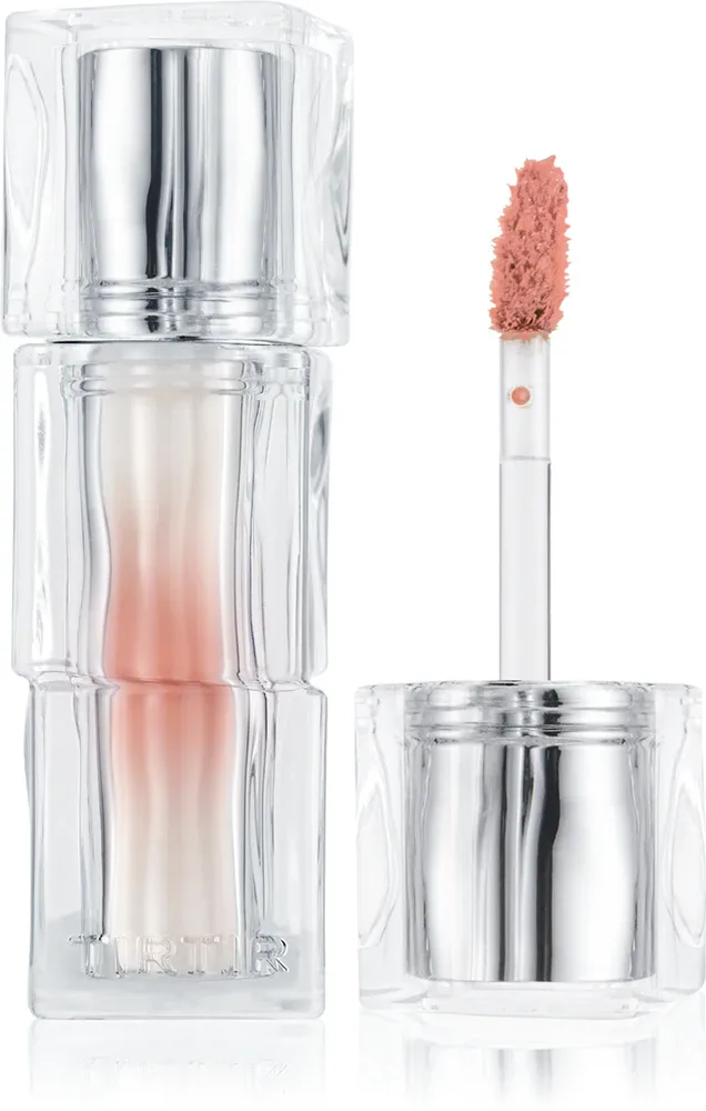 TIRTIR Waterism Glow Tint - Долговременный блеск для губ в маленькой упаковке, 1 г, оттенок 22 Snowy Peach (White Snowy Collection)