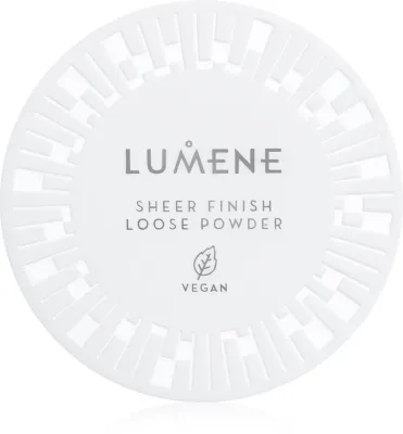 Lumene Nordic Makeup Sheer Finish - Прозрачный матирующий пудреница, 8 г