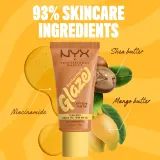 NYX Professional Makeup Buttermelt Glaze - Тонирующий крем для лица с SPF 30 оттенок 04 Almond Butta, 30 ml — фото 2