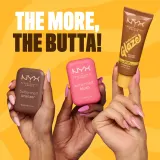 NYX Professional Makeup Buttermelt Glaze - Тонирующий крем для лица с SPF 30, 30 мл, оттенок 01 Whipped Butta — фото 7