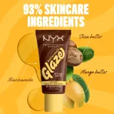 NYX Professional Makeup Buttermelt Glaze - Тонирующий крем для лица с SPF 30 оттенок 09 Hazelnut Butta, 30 ml — фото 2