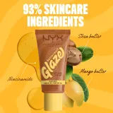 NYX Professional Makeup Buttermelt Glaze - Тонирующий крем для лица с SPF 30 оттенок Chai Butta, 30 ml — фото 2
