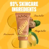 NYX Professional Makeup Buttermelt Glaze - Тонирующий крем для лица с SPF 30 оттенок 03 Cashew Butta, 30 ml — фото 2