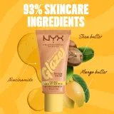 NYX Professional Makeup Buttermelt Glaze - Тонирующий крем для лица с SPF 30 оттенок 02 Vanilla Bean Butta, 30 ml — фото 2