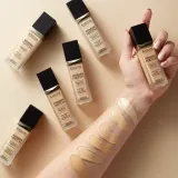 Eveline Cosmetics Wonder Match - Тональная основа с кислотой гиалуроновой, 30 мл, оттенок 12 Light Natural — фото 4