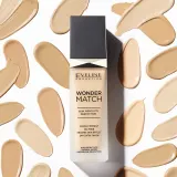 Eveline Cosmetics Wonder Match - Тональная основа с кислотой гиалуроновой оттенок 30 Cool Beige, 30 ml — фото 2