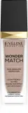 Eveline Cosmetics Wonder Match - Тональная основа с кислотой гиалуроновой, 30 мл, оттенок 45 Honey — фото 1