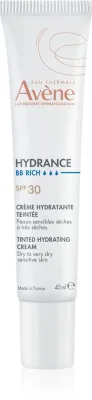 Avene Hydrance BB Rich Tinted Hydrating Cream - Тонирующий увлажняющий крем SPF 30, 40 мл