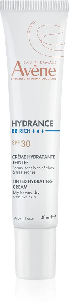 Avene Hydrance BB Rich Tinted Hydrating Cream - Тонирующий увлажняющий крем SPF 30, 40 ml