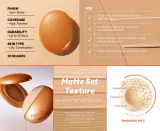 TIRTIR Mask Fit AI Fliter Cushion - Тональная основа с матовым покрытием в губке - долговременный подклад оттенок 17N Vanilla, 18 g — фото 2