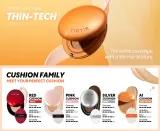 TIRTIR Mask Fit AI Fliter Cushion - Тональная основа с матовым покрытием в губке - долговременный подклад оттенок 17N Vanilla, 18 g — фото 3