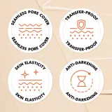 TIRTIR Mask Fit AI Fliter Cushion - Тональная основа с матовым покрытием в губке - долговременный подклад оттенок 17N Vanilla, 18 g — фото 6