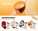TIRTIR Mask Fit AI Fliter Cushion - Тональная основа с матовым покрытием в губке - долговременный подклад, 18 г, оттенок 21N Ivory — фото 4
