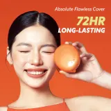 TIRTIR Mask Fit AI Fliter Cushion - Тональная основа с матовым покрытием в губке - долговременный подклад, 18 г, оттенок 21N Ivory — фото 6