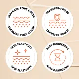TIRTIR Mask Fit AI Fliter Cushion - Тональная основа с матовым покрытием в губке - долговременный подклад, 18 г, оттенок 24N Latte — фото 5