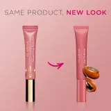 Clarins Lip Perfector Intense - Увлажняющий блеск для губ оттенок 17 Intense Maple, 12 ml — фото 3