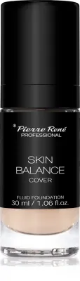Pierre Rene Skin Balance Cover - Водостойкий жидкий тональный крем, 30 мл