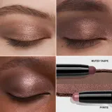 Bobbi Brown Long-Wear Cream Shadow Stick Duo - Долговременные тени в карандаше двойная оттенок Pyrite / Muted Taupe, 1 g — фото 3