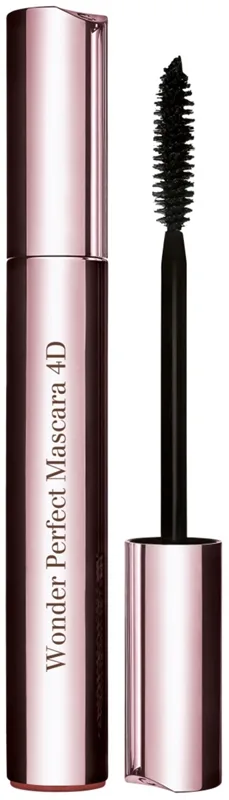 Clarins Wonder Perfect Mascara 4D - Тушь для ресниц, утолщающая и удлиняющая оттенок 01 Perfect Black, 8 ml