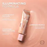 L’Oreal Paris Lumi Glotion - Кремовый осветляющий увлажняющий хайлайтер, 40 мл, оттенок 901 Fair Glow — фото 3