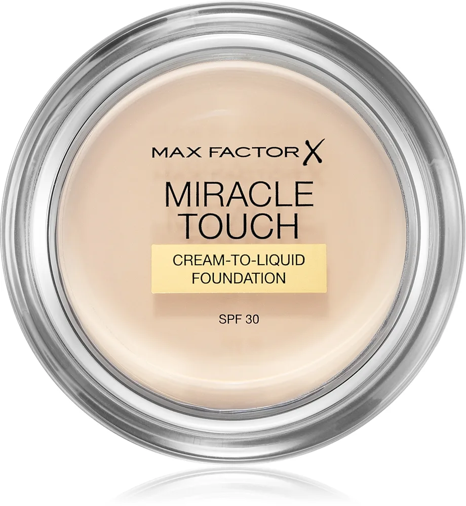 Max Factor Miracle Touch - Увлажняющий тональный крем SPF 30, 11 г, оттенок Vanilla