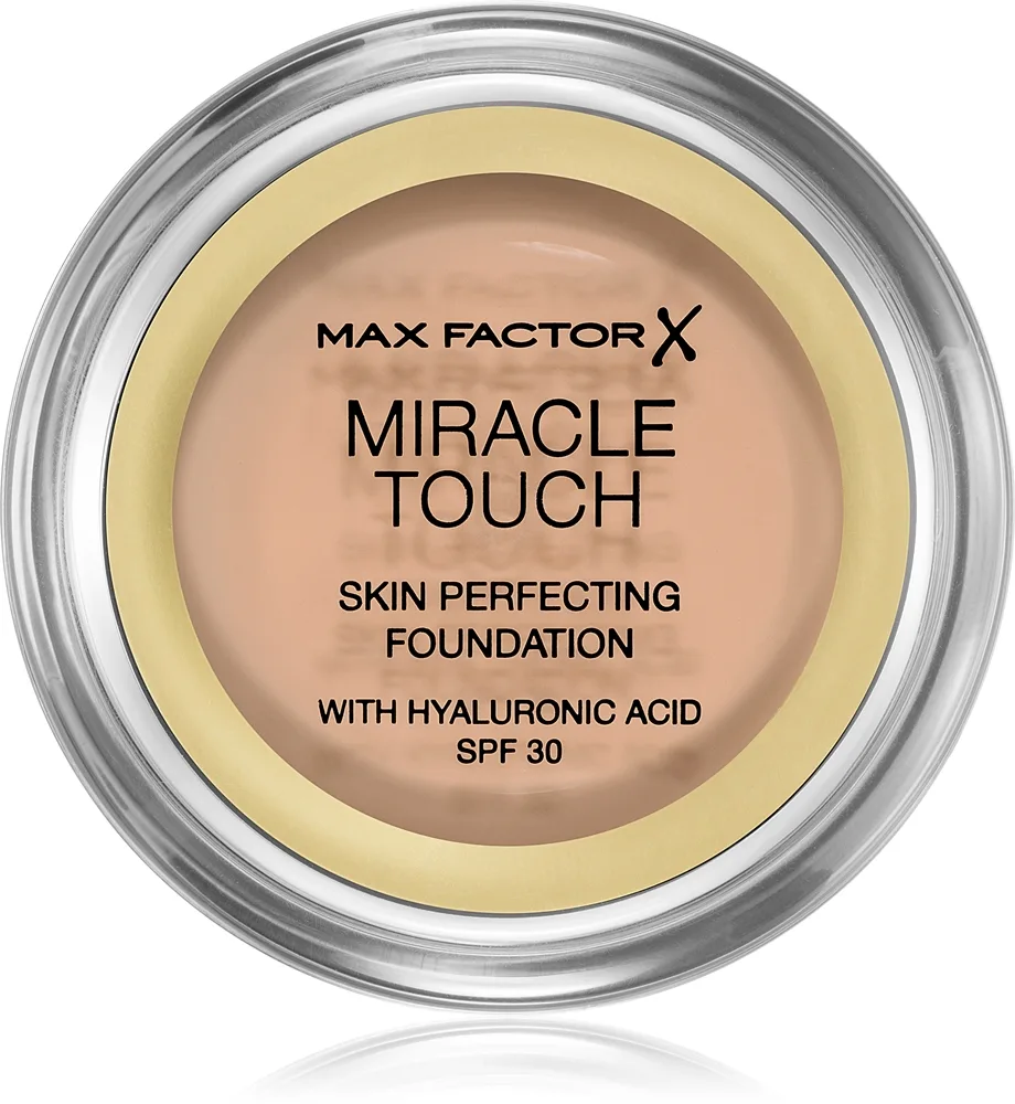 Max Factor Miracle Touch - Увлажняющий тональный крем SPF 30 оттенок 045 Warm Almond, 11 g