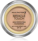 Max Factor Miracle Touch - Увлажняющий тональный крем SPF 30 оттенок 045 Warm Almond, 11 g — фото 1