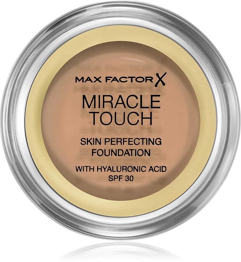 Max Factor Miracle Touch - Увлажняющий тональный крем SPF 30 оттенок 083 Golden Tan, 11 g