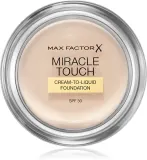 Max Factor Miracle Touch - Увлажняющий тональный крем SPF 30, 11 г, оттенок Rose Ivory — фото 1