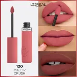 L’Oreal Paris Infaillible Matte Resistance - Матовая увлажняющая помада оттенок 120 Major Crush, 5 ml — фото 4