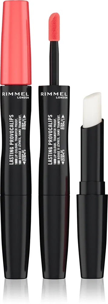 Rimmel Lasting Provocalips Double Ended - Помада для губ - стойкая., You Comin?, 3 г, оттенок 600 Orange, You Comin?