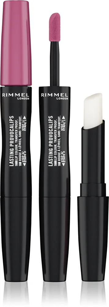 Rimmel Lasting Provocalips Double Ended - Помада для губ - стойкая., You Comin?, 3 г, оттенок 410 Pinky Promise