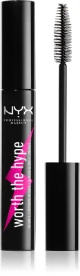 NYX Professional Makeup Worth The Hype - Тушь для ресниц оттенок 01 Black, 7 мл