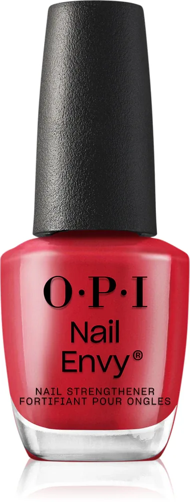 OPI Nail Envy - Питательный лак для ногтей Pink To Envy, 15 мл, оттенок Big Apple Red