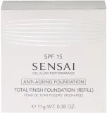 Sensai Cellular Performance Total Finish Foundation - Антивозрастная компактная пудра наполнение, 11 г, оттенок TF13 Warm Beige SPF 15 — фото 2